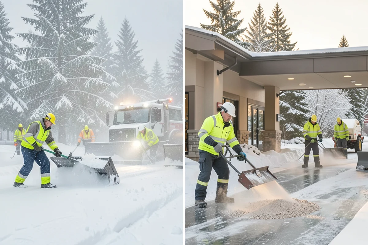HOA Sidewalk Clearing in Mukilteo, Snohomish County, WA - We map the community's walk network and priorities
