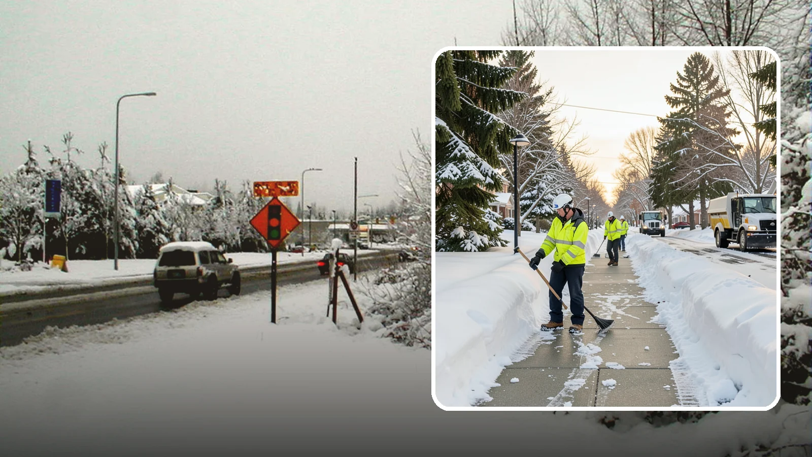 HOA Sidewalk Clearing in Newcastle, King County, WA - We clear the shared sidewalk network across HOA communities so every resident has safe passage.