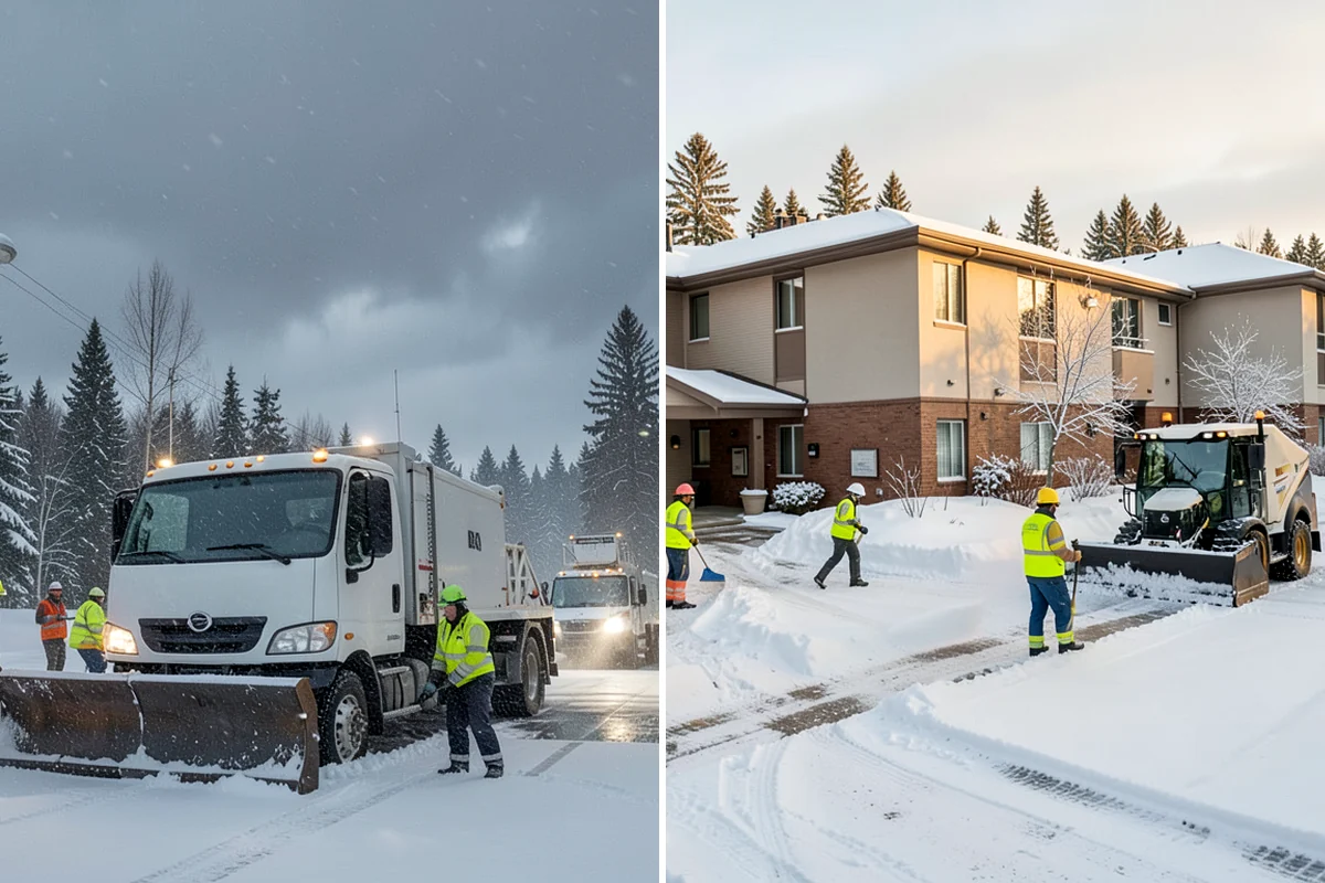 HOA Sidewalk Clearing in Normandy Park, King County, WA - We map the community's walk network and priorities