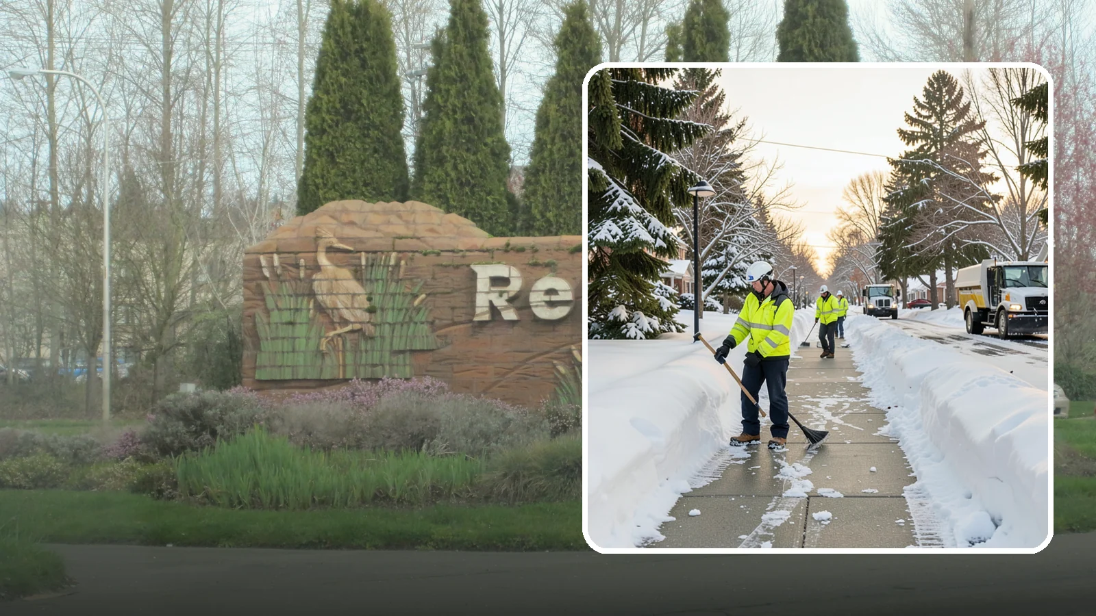 HOA Sidewalk Clearing in Renton, King County, WA - We clear the shared sidewalk network across HOA communities so every resident has safe passage.