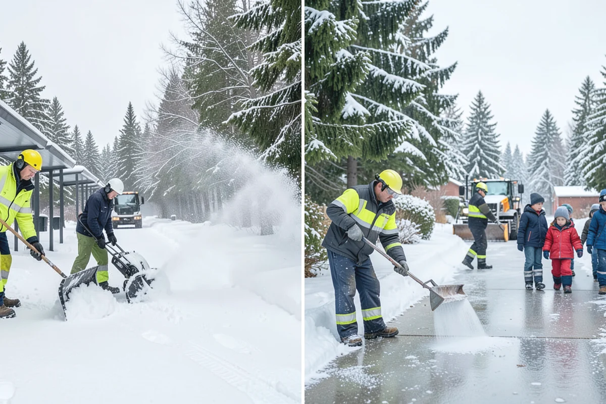 HOA Sidewalk Clearing in Renton, King County, WA - We map the community's walk network and priorities