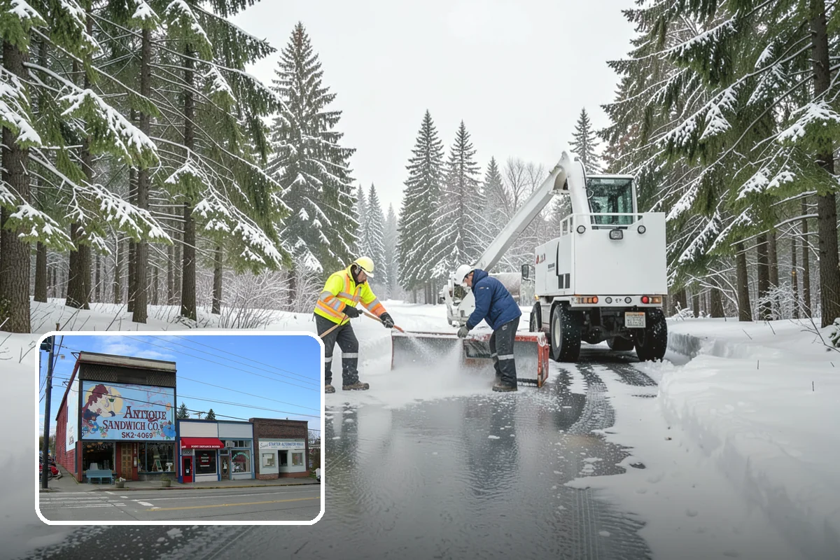 HOA Sidewalk Clearing in Ruston, Pierce County, WA - Covers the full community walk network