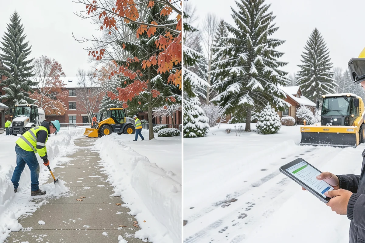 HOA Sidewalk Clearing in Ruston, Pierce County, WA - We map the community's walk network and priorities