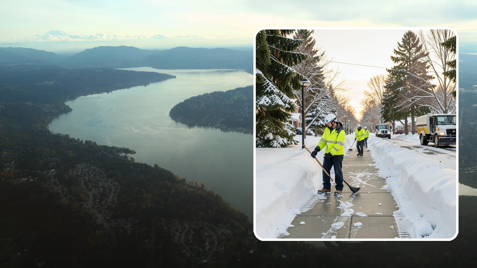 HOA Sidewalk Clearing in Sammamish, King County, WA - We clear the shared sidewalk network across HOA communities so every resident has safe passage.