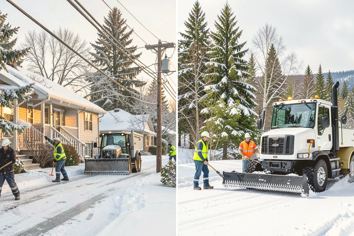 HOA Sidewalk Clearing in Sammamish, King County, WA - We map the community's walk network and priorities
