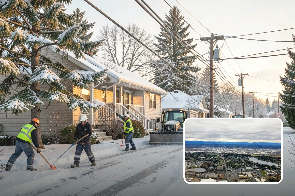HOA Sidewalk Clearing in SeaTac, King County, WA - Covers the full community walk network