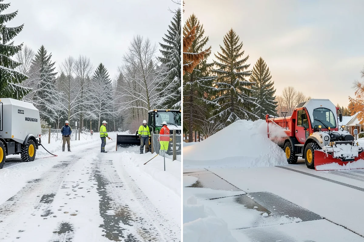 HOA Sidewalk Clearing in Seattle, King County, WA - We map the community's walk network and priorities