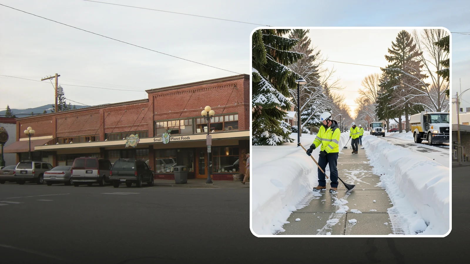 HOA Sidewalk Clearing in Sedro-Woolley, Skagit County, WA - We clear the shared sidewalk network across HOA communities so every resident has safe passage.