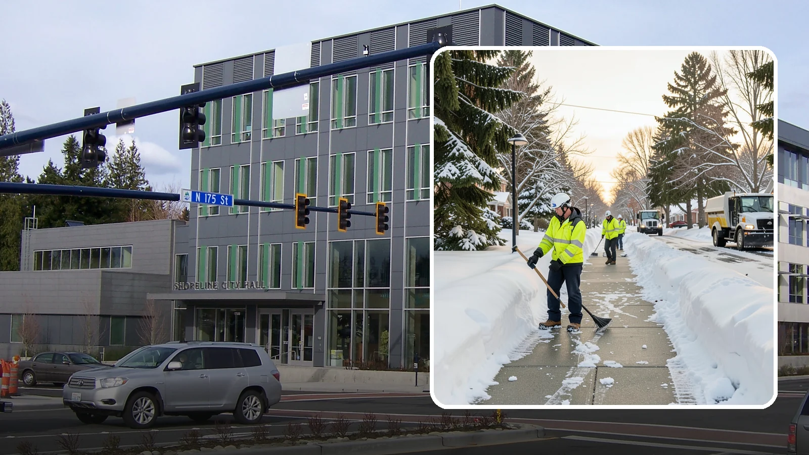 HOA Sidewalk Clearing in Shoreline, King County, WA - We clear the shared sidewalk network across HOA communities so every resident has safe passage.