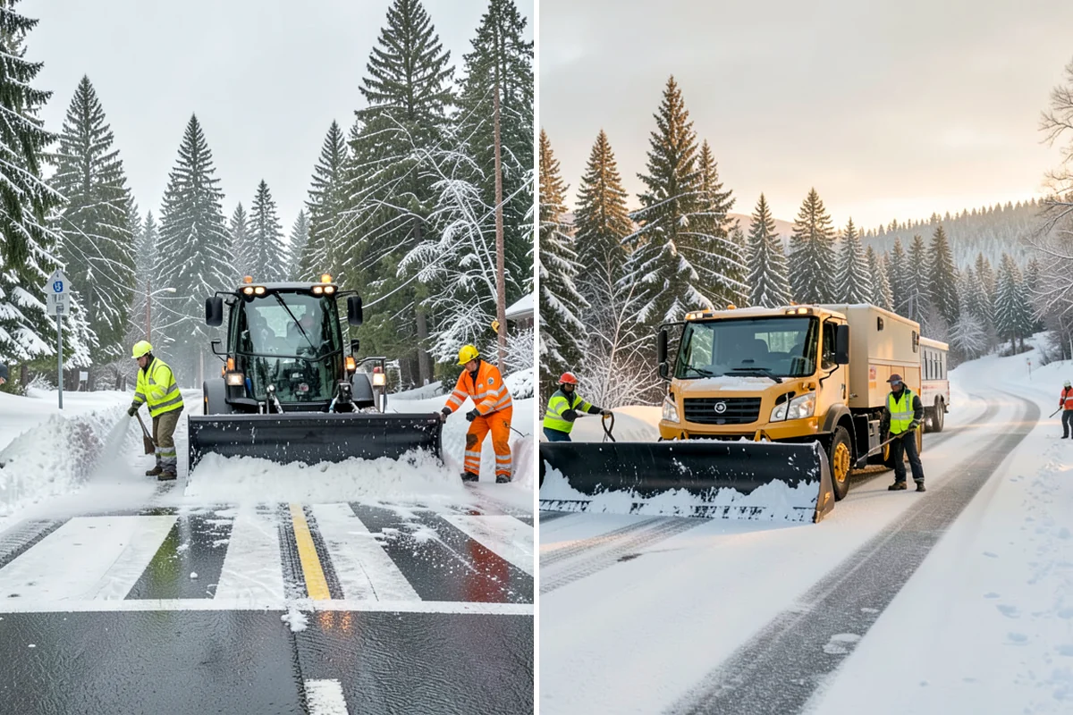 HOA Sidewalk Clearing in Shoreline, King County, WA - We map the community's walk network and priorities