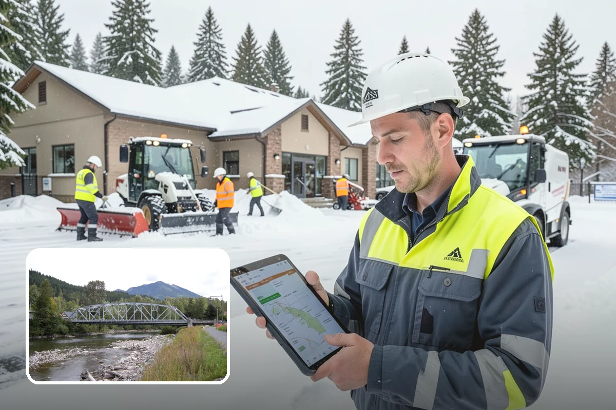 HOA Sidewalk Clearing in Skykomish, King County, WA - Covers the full community walk network