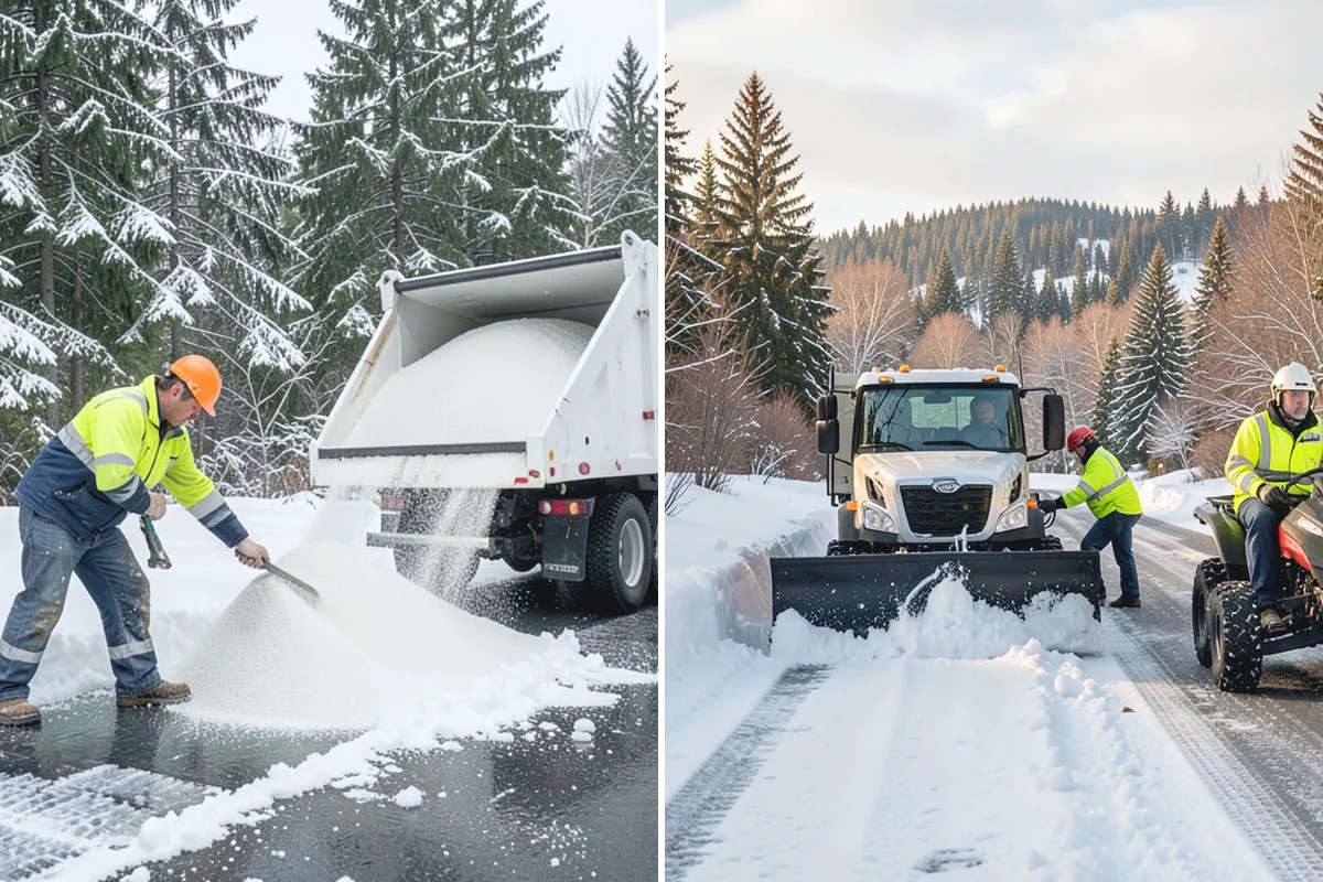 HOA Sidewalk Clearing in Skykomish, King County, WA - We map the community's walk network and priorities
