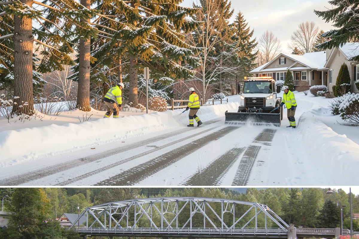 HOA Sidewalk Clearing in Skykomish, King County, WA - HOA sidewalk clearing runs after each snowfall through the winter season.