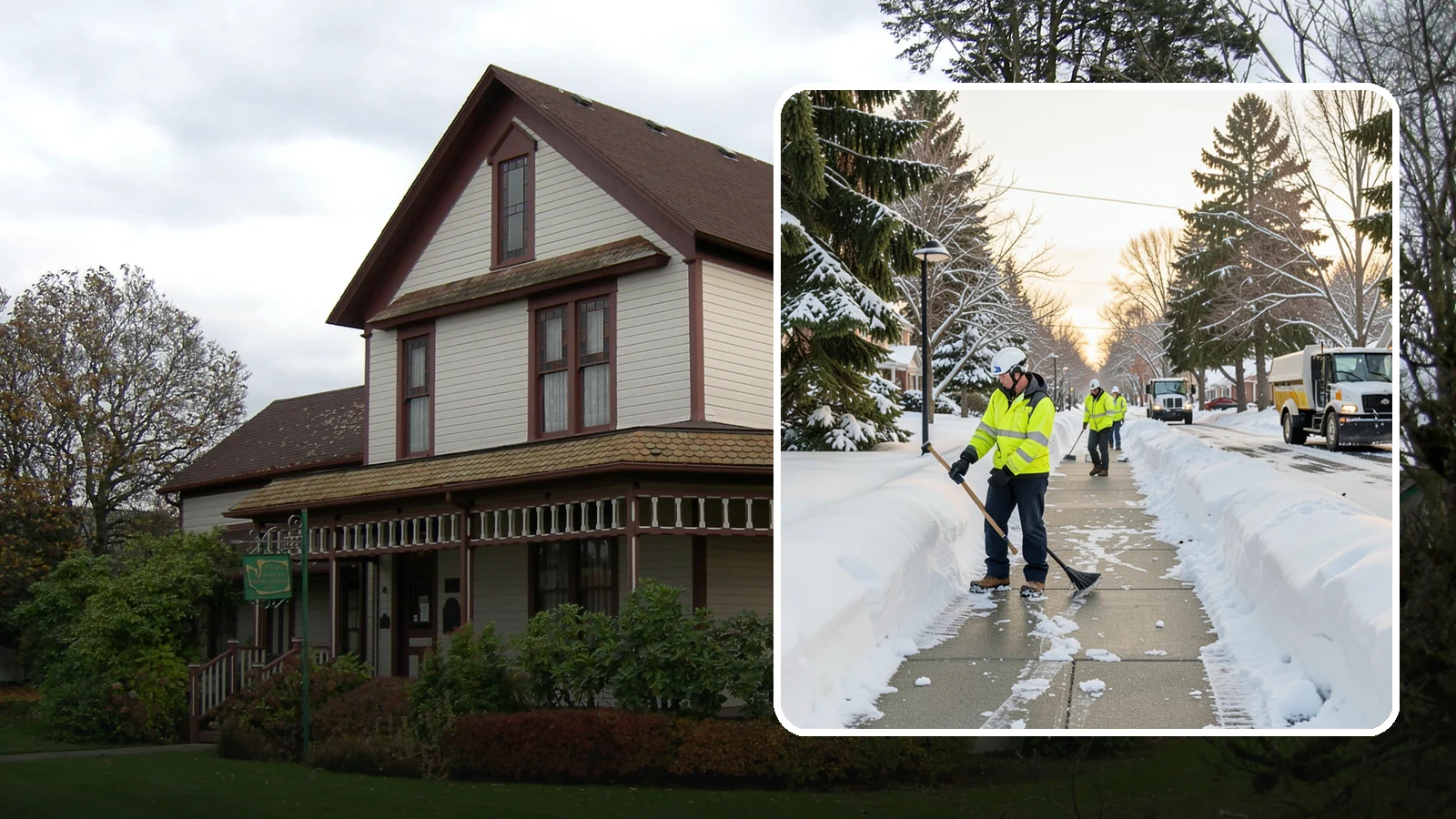 HOA Sidewalk Clearing in Sumner, Pierce County, WA - We clear the shared sidewalk network across HOA communities so every resident has safe passage.