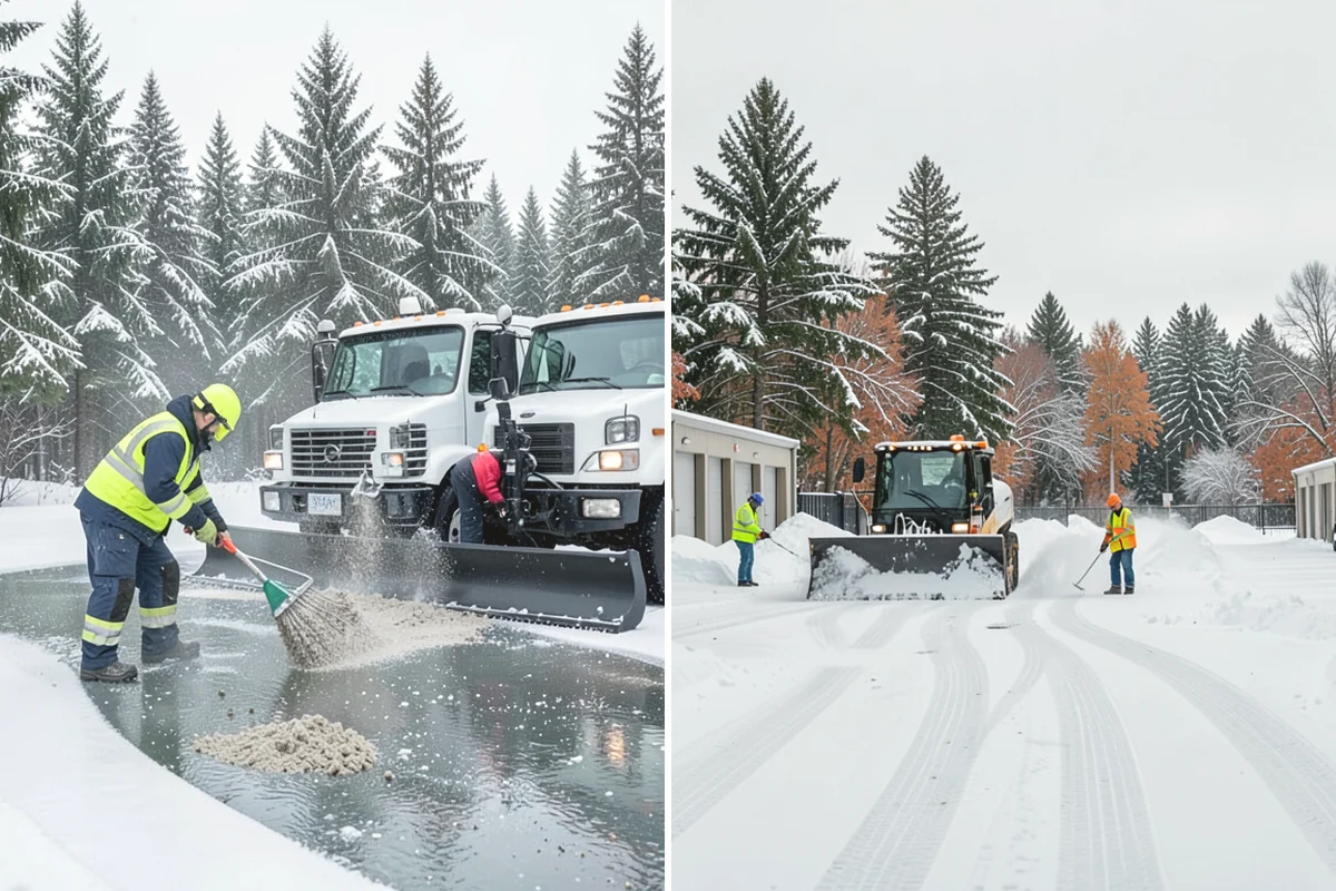 HOA Sidewalk Clearing in Tukwila, King County, WA - We map the community's walk network and priorities