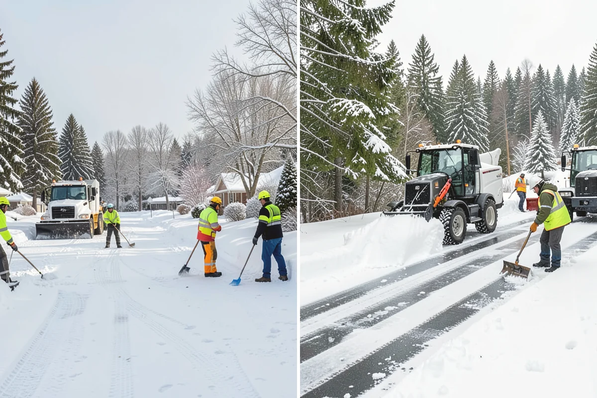 HOA Sidewalk Clearing in University Place, Pierce County, WA - We map the community's walk network and priorities