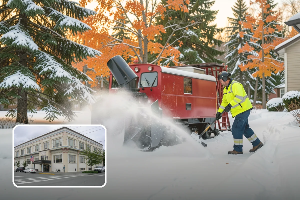 HOA Snow Hauling in Anacortes, Skagit County, WA - Reclaims guest parking lost to plow piles
