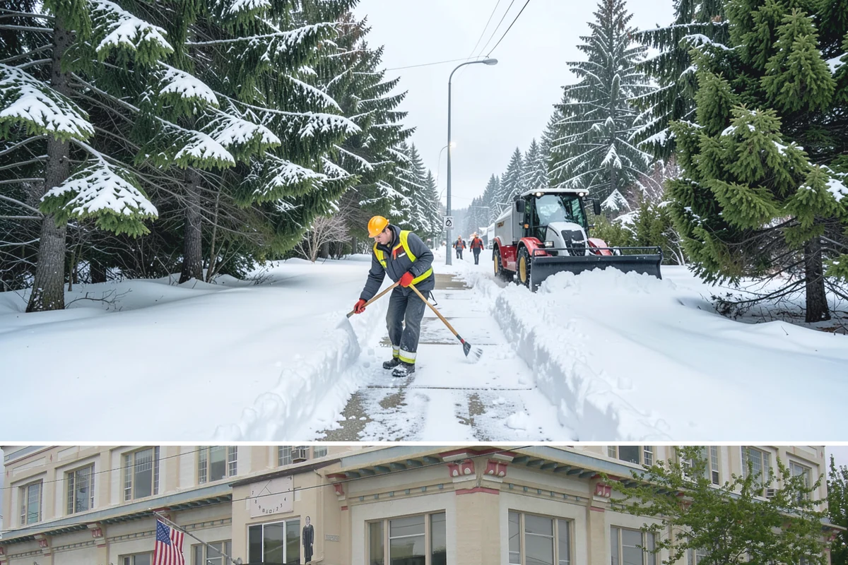 HOA Snow Hauling in Anacortes, Skagit County, WA - HOA hauling is scheduled after repeated snowfalls fill the common lots or when thaw-refreeze cycles harden the piles into lasting...
