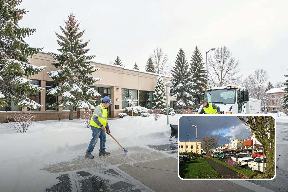 HOA Snow Hauling in Arlington, Snohomish County, WA - Reclaims guest parking lost to plow piles