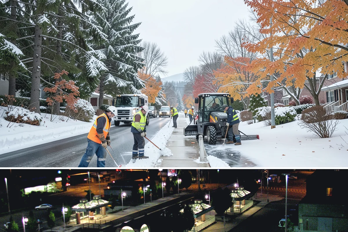 HOA Snow Hauling in Auburn, King County, WA - HOA hauling is scheduled after repeated snowfalls fill the common lots or when thaw-refreeze cycles harden the piles into lasting...