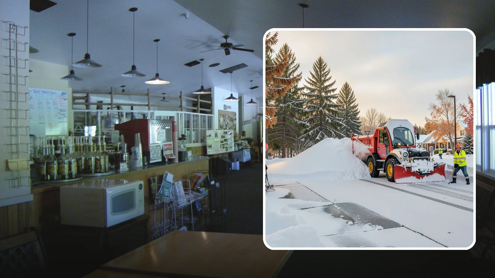 HOA Snow Hauling in Black Diamond, King County, WA - We haul snow out of HOA communities when piled accumulation starts blocking parking, drives, and common areas.