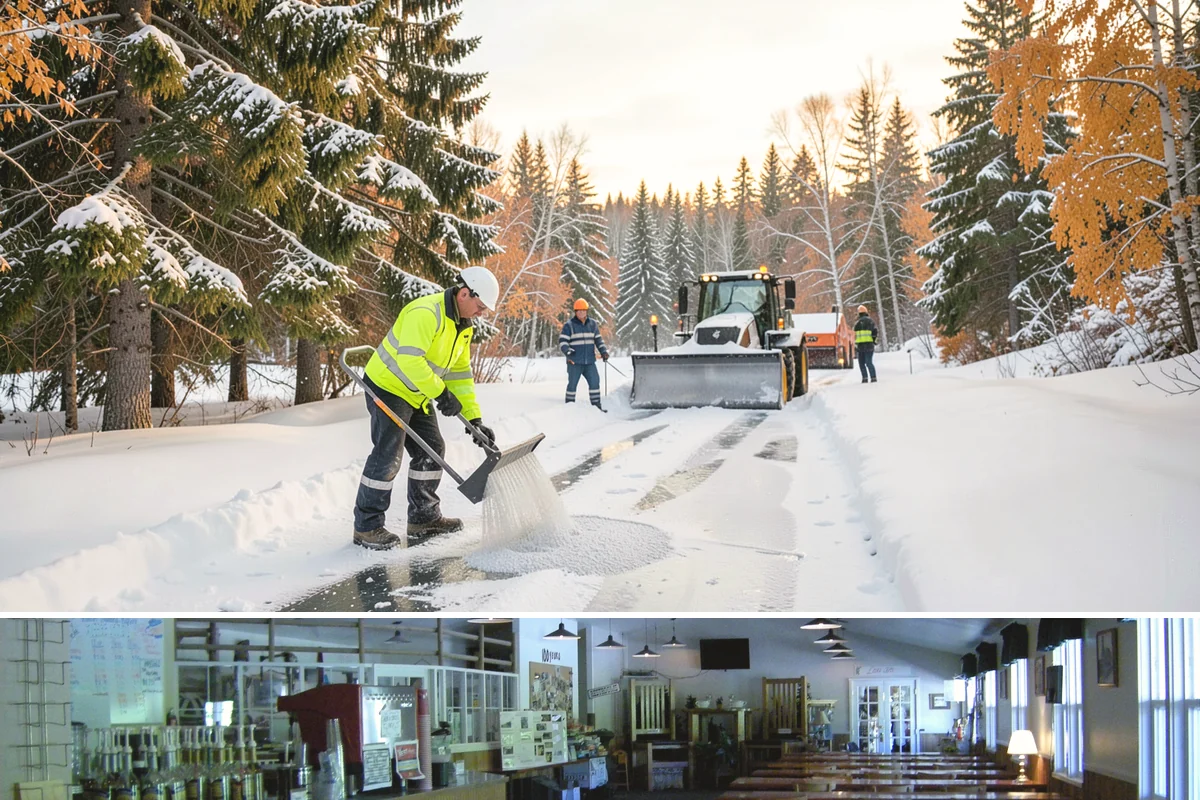 HOA Snow Hauling in Black Diamond, King County, WA - HOA hauling is scheduled after repeated snowfalls fill the common lots or when thaw-refreeze cycles harden the piles into lasting...