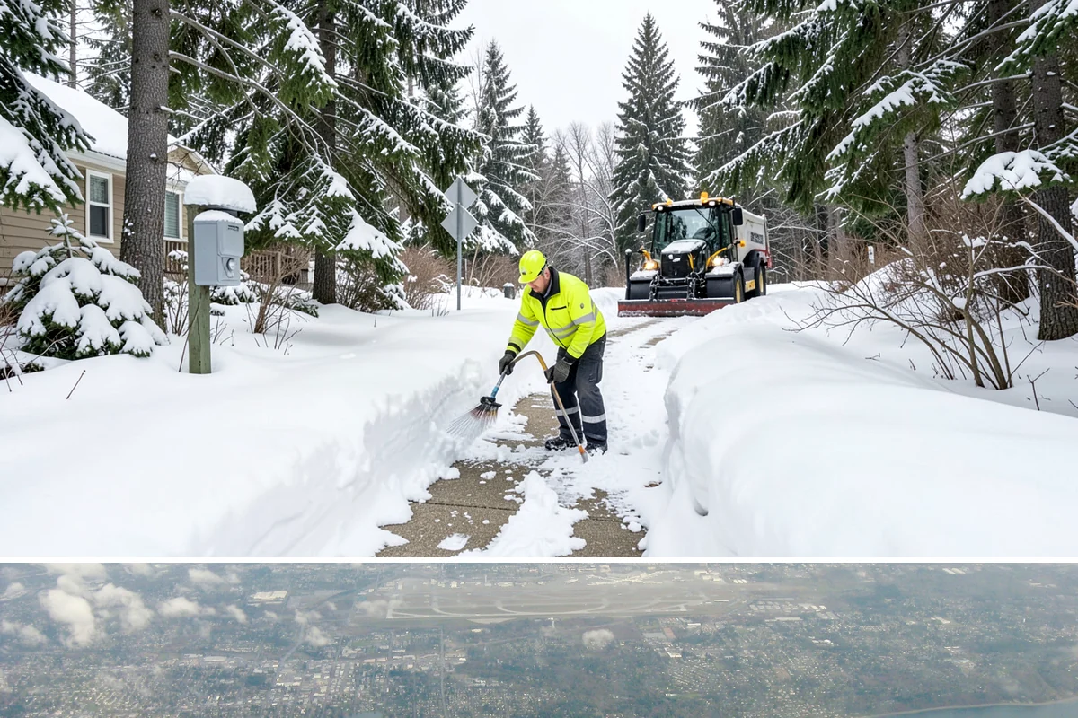 HOA Snow Hauling in Burien, King County, WA - HOA hauling is scheduled after repeated snowfalls fill the common lots or when thaw-refreeze cycles harden the piles into lasting...