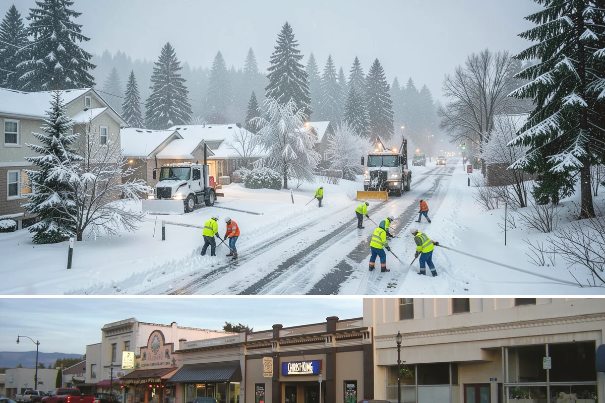 HOA Snow Hauling in Burlington, Skagit County, WA - HOA hauling is scheduled after repeated snowfalls fill the common lots or when thaw-refreeze cycles harden the piles into lasting...
