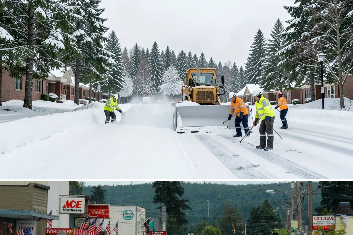 HOA Snow Hauling in Carnation, King County, WA - HOA hauling is scheduled after repeated snowfalls fill the common lots or when thaw-refreeze cycles harden the piles into lasting...