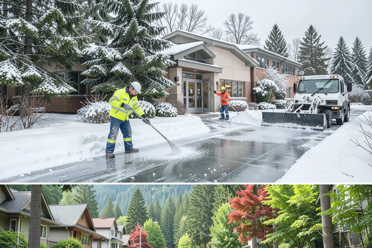 HOA Snow Hauling in Darrington, Snohomish County, WA - HOA hauling is scheduled after repeated snowfalls fill the common lots or when thaw-refreeze cycles harden the piles into lasting...