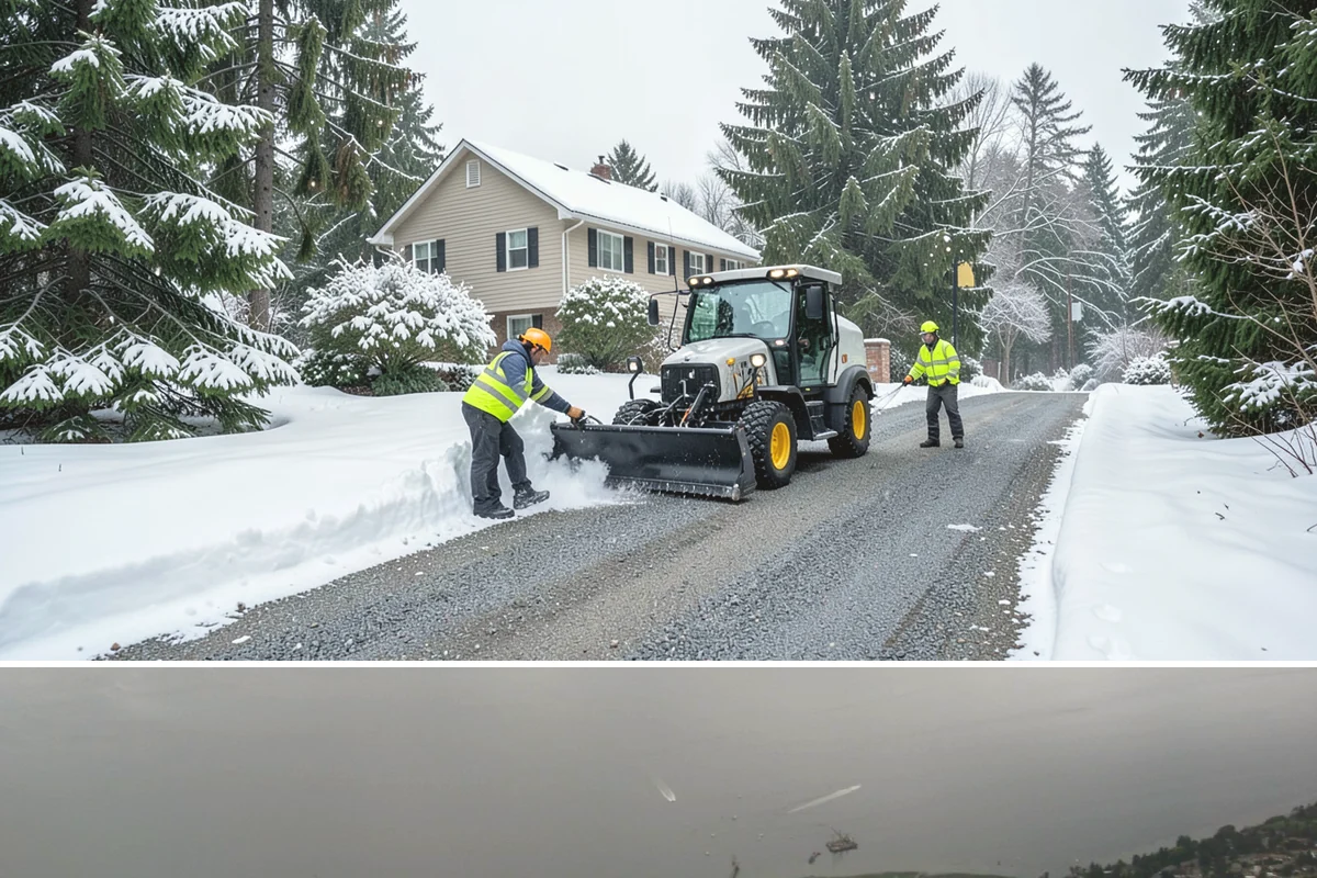 HOA Snow Hauling in Des Moines, King County, WA - HOA hauling is scheduled after repeated snowfalls fill the common lots or when thaw-refreeze cycles harden the piles into lasting...