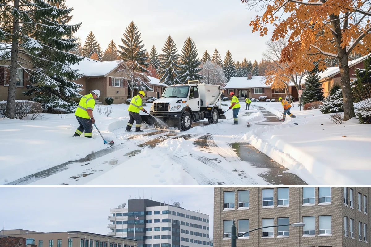 HOA Snow Hauling in Everett, Snohomish County, WA - HOA hauling is scheduled after repeated snowfalls fill the common lots or when thaw-refreeze cycles harden the piles into lasting...