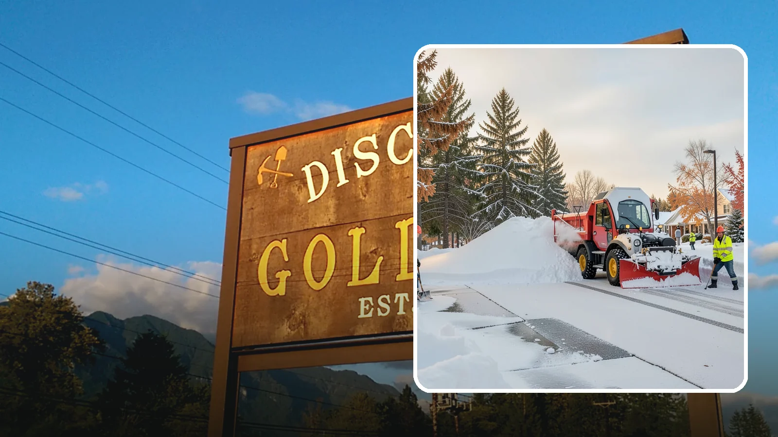 HOA Snow Hauling in Gold Bar, Snohomish County, WA - We haul snow out of HOA communities when piled accumulation starts blocking parking, drives, and common areas.