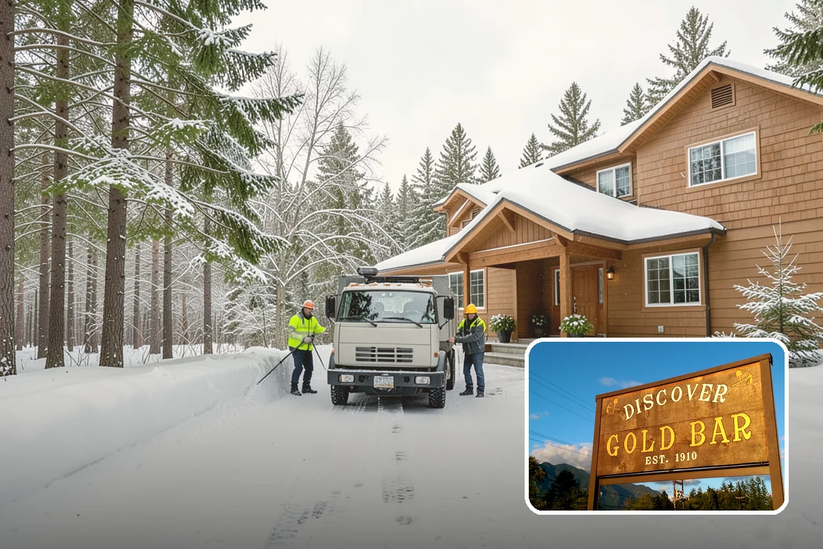 HOA Snow Hauling in Gold Bar, Snohomish County, WA - Reclaims guest parking lost to plow piles