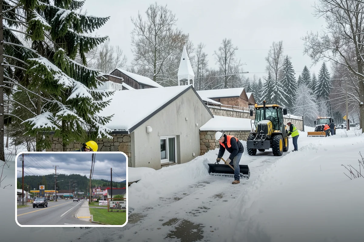 HOA Snow Hauling in Granite Falls, Snohomish County, WA - Reclaims guest parking lost to plow piles