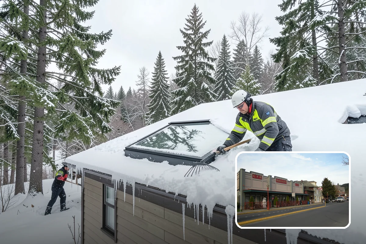 HOA Snow Hauling in Issaquah, King County, WA - Reclaims guest parking lost to plow piles