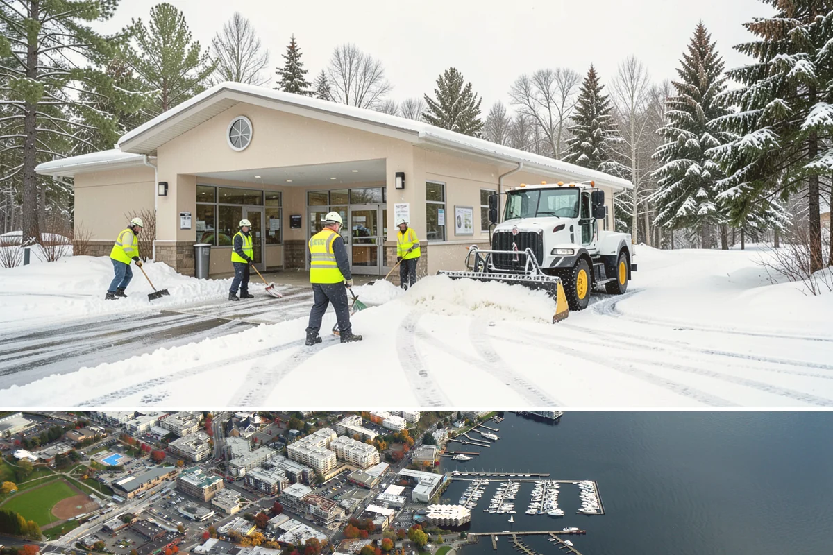 HOA Snow Hauling in Kirkland, King County, WA - HOA hauling is scheduled after repeated snowfalls fill the common lots or when thaw-refreeze cycles harden the piles into lasting...