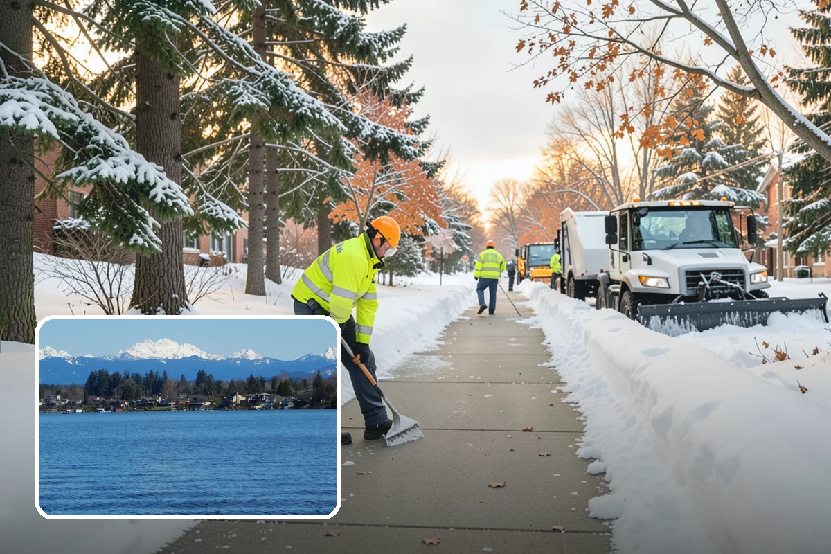 HOA Snow Hauling in Lake Stevens, Snohomish County, WA - Reclaims guest parking lost to plow piles