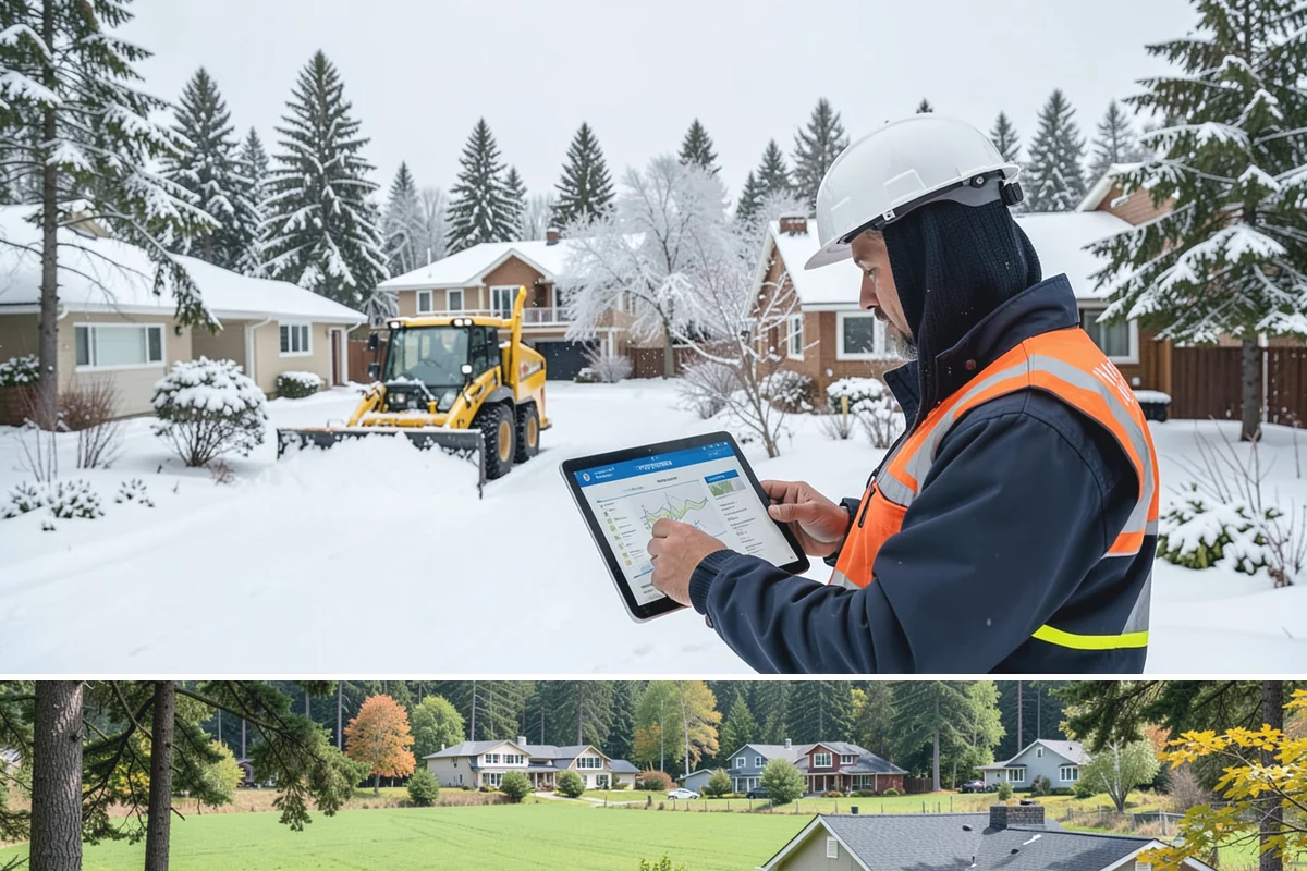 HOA Snow Hauling in Lyman, Skagit County, WA - HOA hauling is scheduled after repeated snowfalls fill the common lots or when thaw-refreeze cycles harden the piles into lasting...