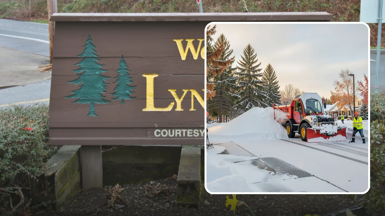 HOA Snow Hauling in Lynnwood, Snohomish County, WA - We haul snow out of HOA communities when piled accumulation starts blocking parking, drives, and common areas.