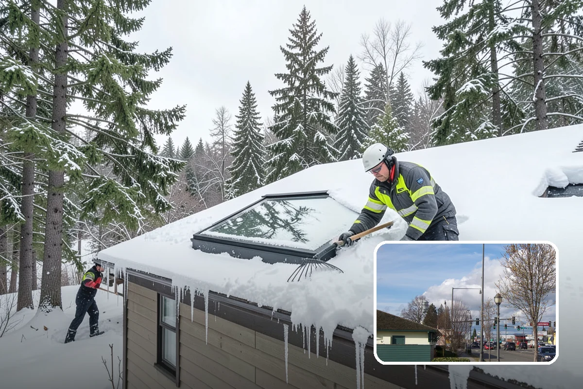 HOA Snow Hauling in Marysville, Snohomish County, WA - Reclaims guest parking lost to plow piles