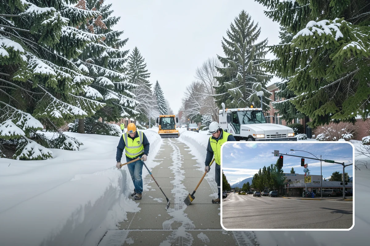 HOA Snow Hauling in North Bend, King County, WA - Reclaims guest parking lost to plow piles