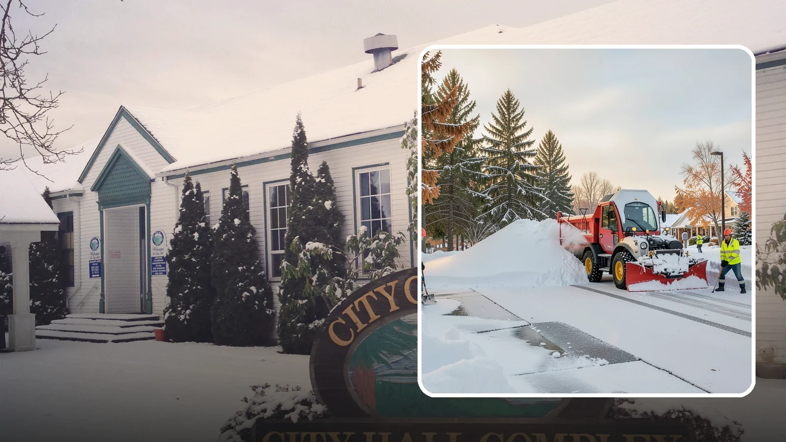 HOA Snow Hauling in Pacific, King County, WA - We haul snow out of HOA communities when piled accumulation starts blocking parking, drives, and common areas.