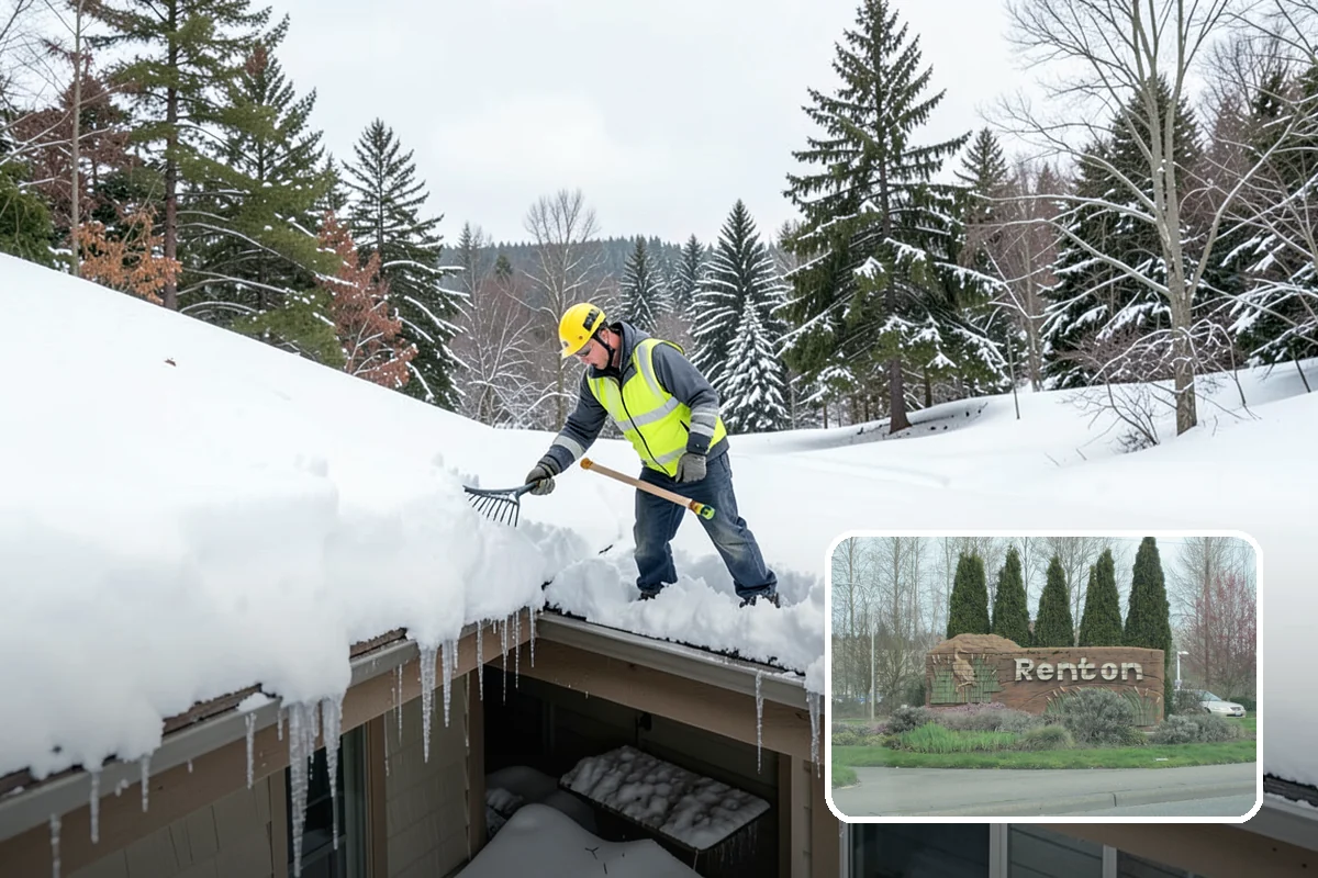 HOA Snow Hauling in Renton, King County, WA - Reclaims guest parking lost to plow piles