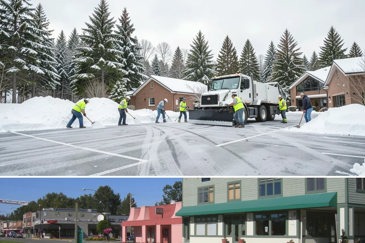 HOA Snow Hauling in Snoqualmie, King County, WA - HOA hauling is scheduled after repeated snowfalls fill the common lots or when thaw-refreeze cycles harden the piles into lasting...