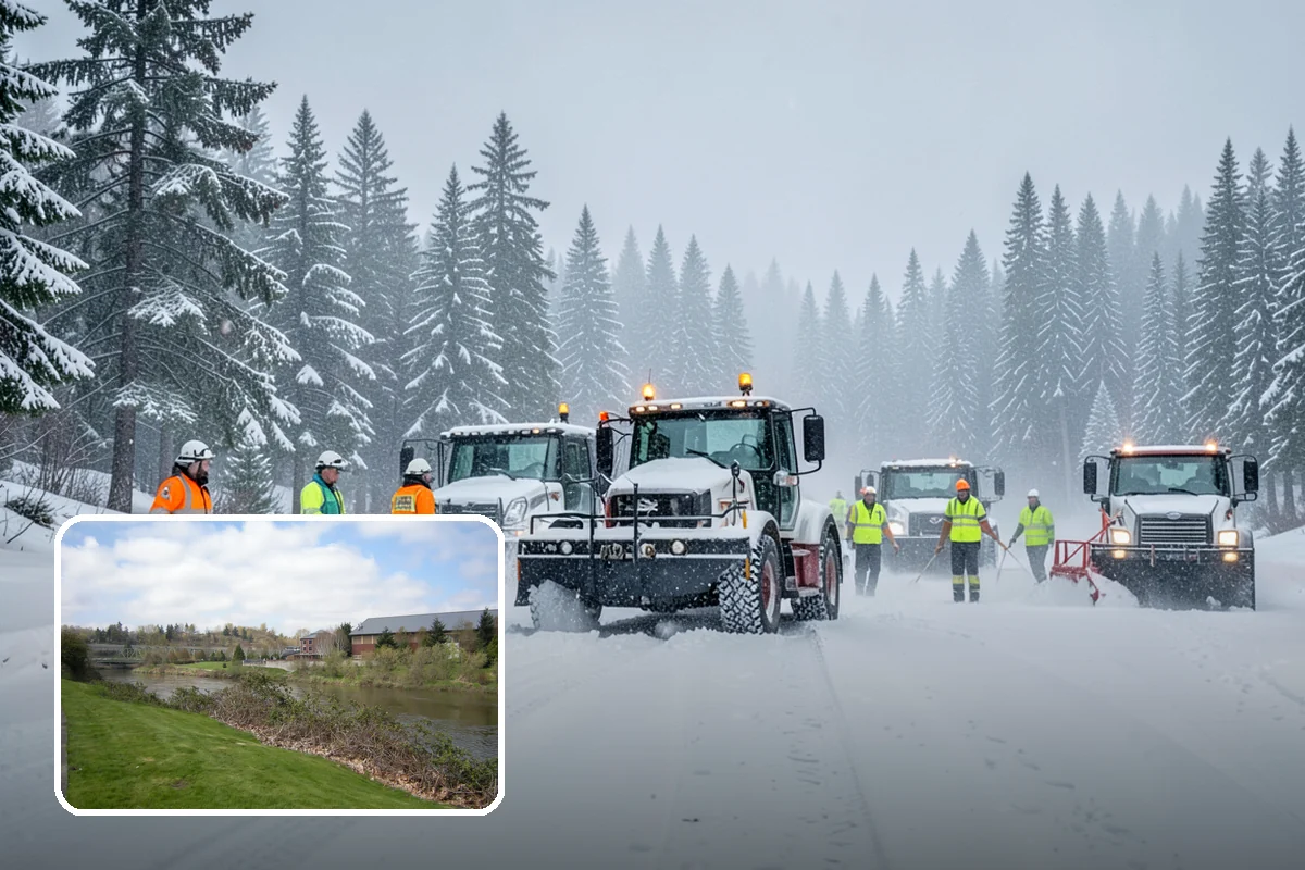 HOA Snow Hauling in Tukwila, King County, WA - Reclaims guest parking lost to plow piles