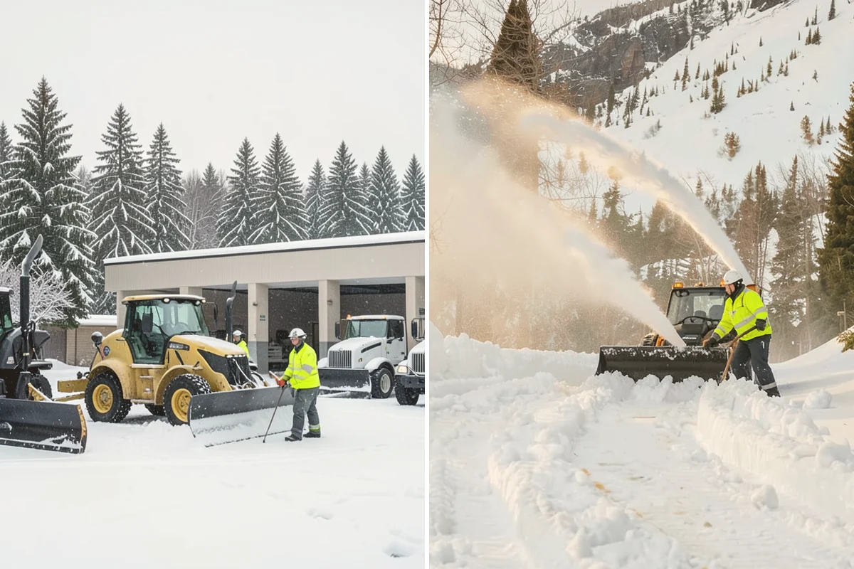 HOA Snow Plowing in Bellevue, King County, WA - Meet with the board to map private roads, common lots, and priority intersections