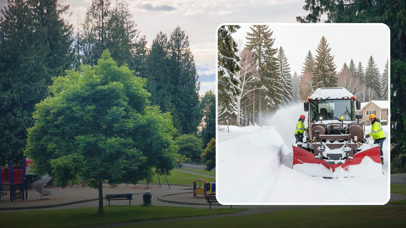 HOA Snow Plowing in Bonney Lake, Pierce County, WA - We plow HOA roads, guest lots, and shared entrances under one seasonal contract so the whole community stays connected during a...