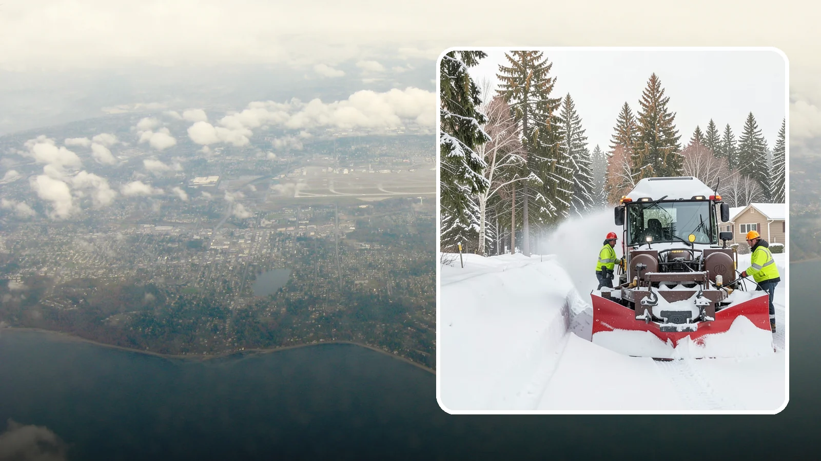 HOA Snow Plowing in Burien, King County, WA - We plow HOA roads, guest lots, and shared entrances under one seasonal contract so the whole community stays connected during a...
