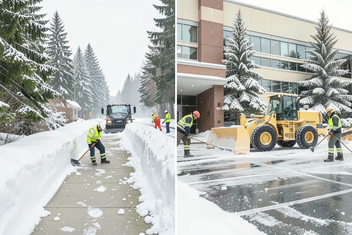 HOA Snow Plowing in Burlington, Skagit County, WA - Meet with the board to map private roads, common lots, and priority intersections